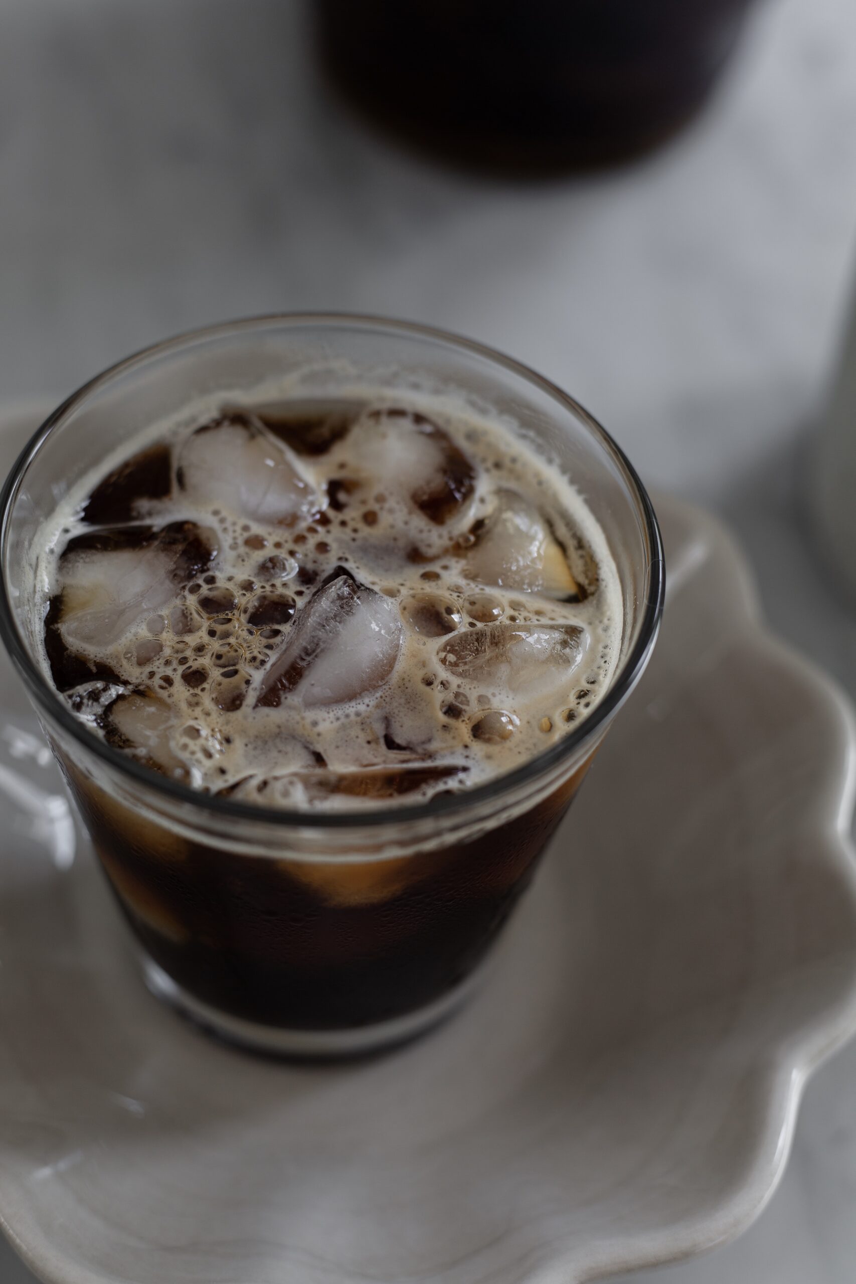nespresso long black over ice – balanzen